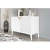 Skandica Komoda, Visby DEMI LONG 2D, 100,5x70 cm, Balta