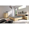 Skandica Medinė lova SPECTRUM Maxi & Long - pušies mediena 90x220 - natūrali - 5902273652052