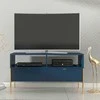 TV staliukas Skandica TV komoda, Polka P01, tamsiai mėlyna
