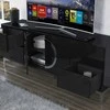 TV staliukas Skandica TV spintelė, EVA, 150x59 cm, juoda