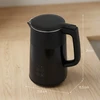 Skrudintuvas Aosom Elektrinis virdulys 21.8x15.5x26 cm Juodas Nerūdijančio plieno