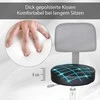 HOMCOM kėdė su ratukais, darbo kėdė, kosmetinė kėdė, sukama kėdė, profesionali kėdė salonui