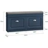 Batai Lentyna, SoBuy FSR64-B, 24x52x104 cm