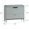 Batai lentyna, SoBuy FSR151-K-HG, 60x24x52 cm