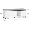 Batai, SoBuy FSR176-W, 110x35x42 cm