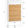 Batai Spinta, SoBuy FSR174-WN, 35x110x60 cm
