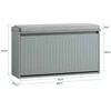 Batai Lentyna, SoBuy FSR98-L-HG, 80x26x45 cm