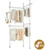 Sobuy Spintos organizatorius, 124x226x200x295 cm, pilka, metalas