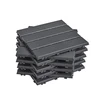 Sobuy Terasos plytelės, 35 vnt., 30,5 x 30,5 x 2 cm, pilkos