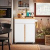 Virtuvės spinta, SoBuy FKW125-WN, 74x40x85 cm