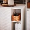 Vonia spinta, SoBuy BZR156-W, 50x30x86 cm