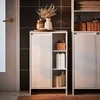 Vonia spinta, SoBuy BZR156-W, 50x30x86 cm