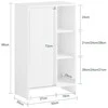 Vonia spinta, SoBuy BZR156-W, 50x30x86 cm