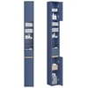 Sobuy Vonios spintelė, 20x20x180 cm, mėlyna, MDF