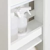 Sobuy Vonios spintelė 78x38x90 cm balta, laikymo