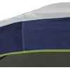Outsunny Sodo paviljonas, sodo palapinė nuo saulės apsauga - kreminė balta + mėlyna 4 x 4 x 2,5 m