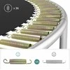 Songmics Rundes Gartentrampolin Ø 183 cm mit Sicherheitsnetz