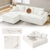 Sofa Coredo 250x56x155 cm Kreminė