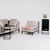 Sofa Customform Modulis, AMBIENT, 70x70 cm, Juodas