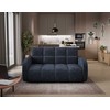 Sofa Eltap Fotelis-lova, Deverio 3 vietų, 154x103x83 cm, Tamsiai mėlyna