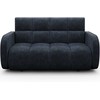Sofa Eltap Fotelis-lova, Deverio 3 vietų, 154x103x83 cm, Tamsiai mėlyna