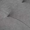 Homcom 2-vietė sofa - pilka 117 x 62 x 78 cm