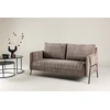 Sofa, Indigo 2 vietų, 77x165x85 cm, ruda spalva
