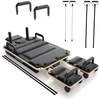 Sofa Juskys Pilates reformatorius Movea, juodas