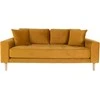 House Sofa, Lido 2,5 vietų, Garstyčių geltona