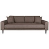 House Sofa, Lido 3 vietų, Ruda &amp; Juoda