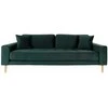 House Sofa, Lido 3 vietų, Tamsiai žalia, Natūralus medis