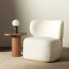 Sofa Novanook Fotelis, MORELA, 76x77x80 cm, Baltas
