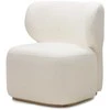 Sofa Novanook Fotelis, MORELA, 76x77x80 cm, Baltas