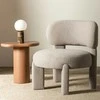 Sofa Novanook Fotelis, SAMMA, 70x73x78 cm, Šviesiai smėlio spalvos