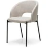 Sofa Novanook Kėdė, MORES, 77x50x53 cm, Smėlio spalvos