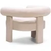 Sofa Novanook Lounge kėdė, ATYPIQUE, 76x96x86 cm, Šviesiai smėlio spalvos