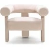 Sofa Novanook Lounge kėdė, ATYPIQUE, 76x96x86 cm, Šviesiai smėlio spalvos