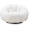 Sofa Novanook Lounge kėdė, LOEL, 66x100x100 cm, Balta