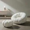 Novanook Lounge kėdė, LOEL, 66x100x100 cm, Balta