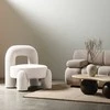 Sofa Novanook Lounge kėdė, LUCCA, 74.4x68x80 cm, Kremas
