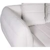 Dvivietė sofa, Nua, balta