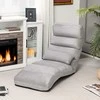 Sofa Promotions Grindinis poilsio krėslas, 175x55x20 cm, Pilka