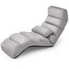 Sofa Promotions Grindinis poilsio krėslas, 175x55x20 cm, Pilka