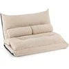 Promotions Grindinis sofos lova, 180.3x110.5x17.8 cm, smėlio spalvos