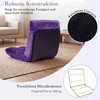 Sofa Promotions Sulankstoma grindų kėdė 49,5x60x51 cm violetinė