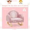 Sofa Promotions Vaikiška supama kėdė, 50.8x49.5x50.8 cm, rožinė