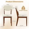 Sofa Promotions Valgomojo kėdė, 42x52,5x87,5 cm, riešutas