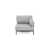 Sofa Sitsit Galinių Modulis, Salve, 78x78x78 cm, Pilka