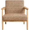 Sofa Venture Design Akcentinė kėdė Runbert, ruda, audinys