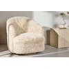 Sofa Venture Design Fotelis 54x49 cm Smėlio spalvos dirbtinis kailis